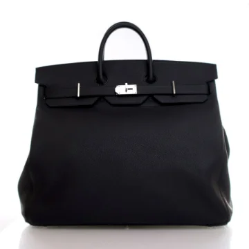 Hermes Black Togo HAC Birkin 50