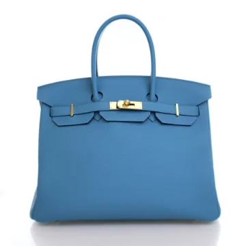 Hermes Turquoise Togo Birkin 35