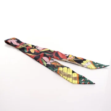 Hermes Tree Of Song Silk Twilly