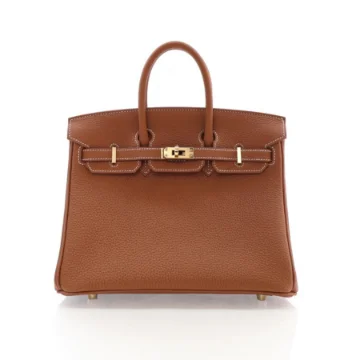 Hermes Gold Togo Birkin 25
