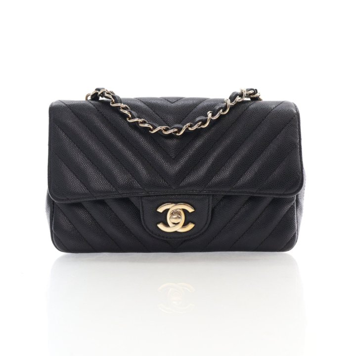 handbag chanel rectangular mini black