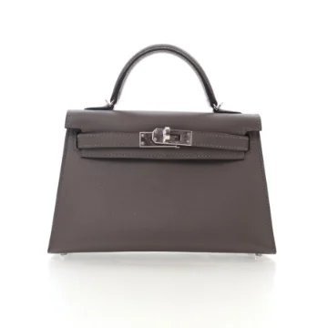 Hermes Gris Meyer Epsom Mini Kelly