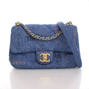 Chanel Mini Denim Mood Rectangular Flap Bag