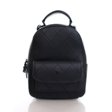 Chanel Mini So Black Classic Backpack