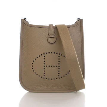 Hermes Beige Marfa Clemence Evelyne TPM
