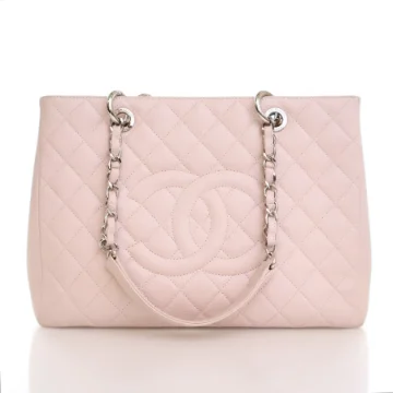 Chanel Pink Caviar Grand Shopping Tote