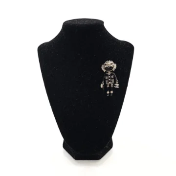 Chanel Lion CC Logo Brooch
