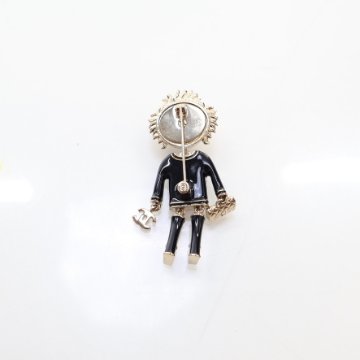 Chanel Lion CC Logo Brooch - Luxe Du Jour