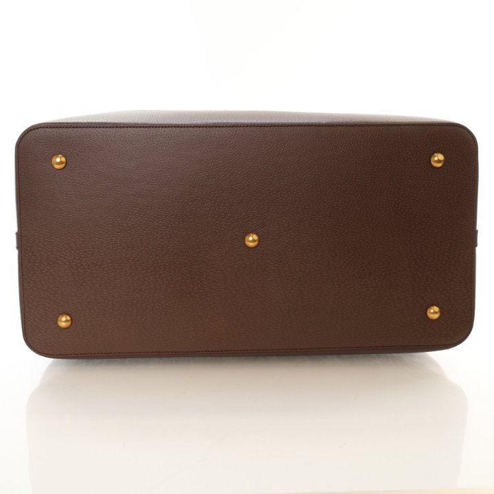 GUCCI ボディーバッグ　ブラック/ブラウン Gucci Jackie 1961 large crossbody bag in dark brown leather