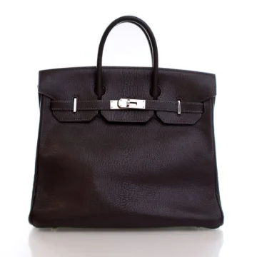 Hermes Vintage Chocolate Chevre HAC 32