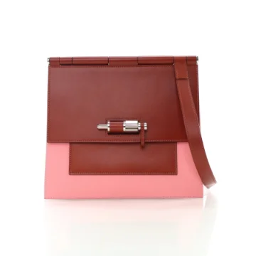 Hermes Rose Lipstick Sienne Epsom Swift Sacabar 24