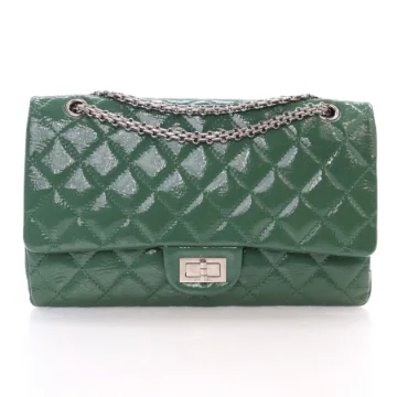 Chanel 227 Green Patent 2.55 Reissue Flap