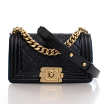 Chanel Small Caviar Boy Bag