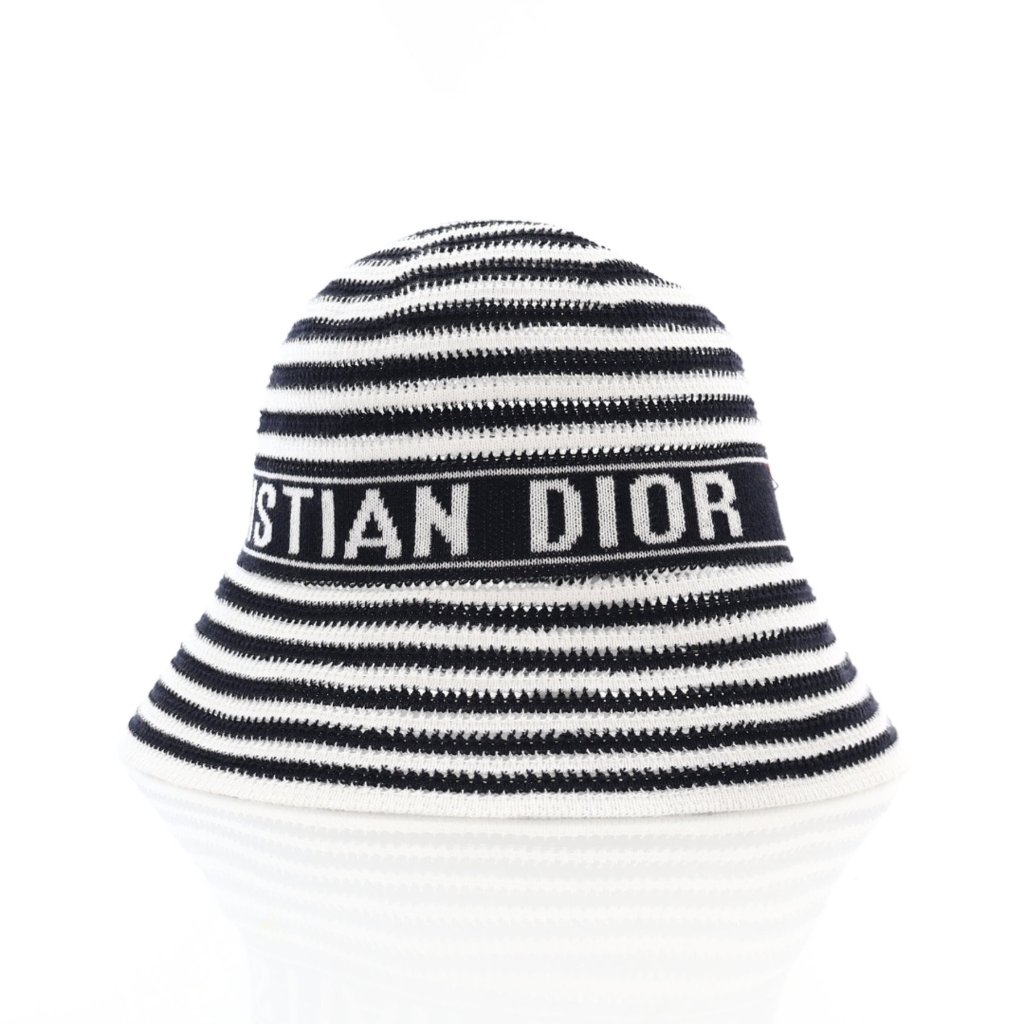Dioriviera D-Tulipe クロシュハット M Dior Small Cotton-Blend Dioriviera D-Tulipe Brim Cloche Hat - Luxe