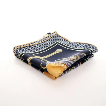 Hermes Carrick A Pompe Silk Scarf 70