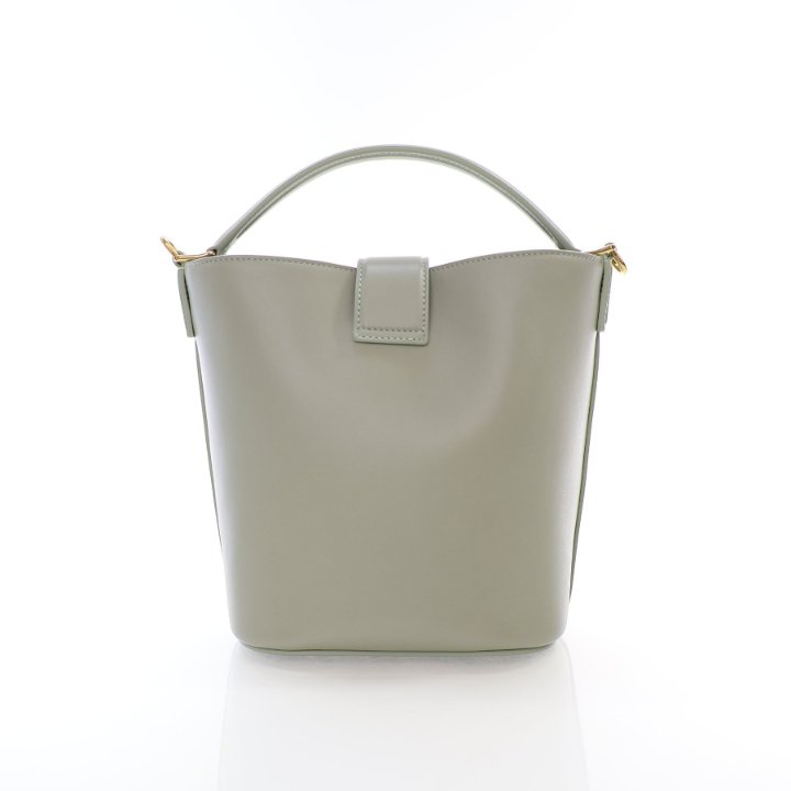CELINE Louise レザーバケットバッグ Small SMALL BUCKET LOUISE IN SMOOTH CALFSKIN - BLACK | CELINE