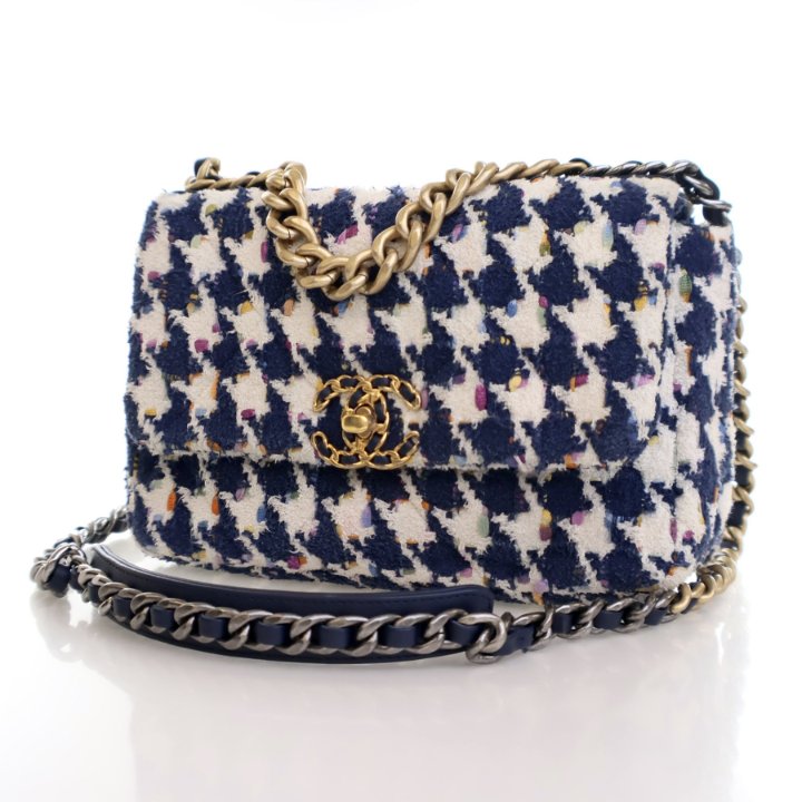 ショルダーバッグ・ポシェット × ヴィンテージ(中古) Chanel Tweed Top Handle and Shoulder Bag Chanel Shoulder Bag: Black Tweed