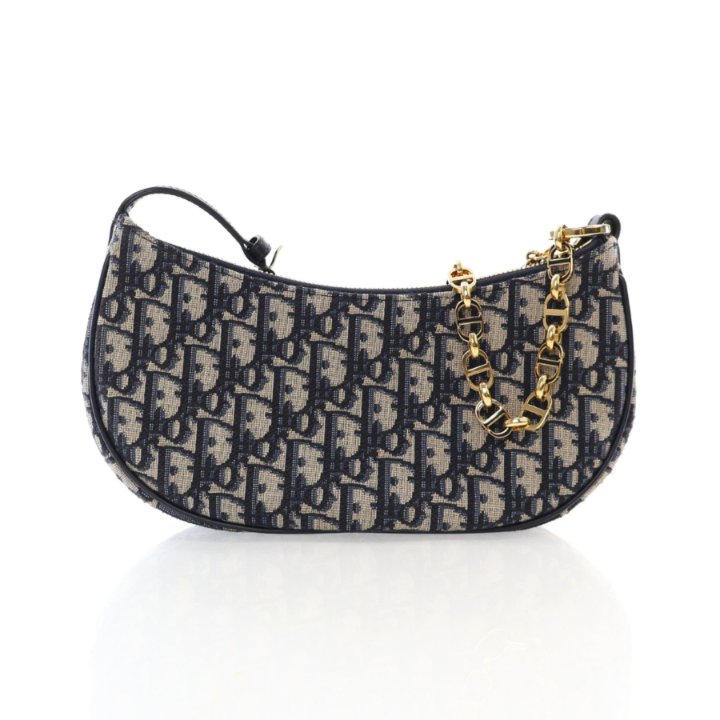 【希少】DIOR Oblique Jacquard Shoulder Bag Dior Addict Crossbody Bag Dior Oblique Jacquard GHW