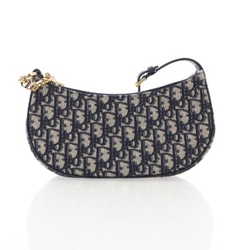 Dior Oblique Canvas Lounge Shoulder Bag - Luxe Du Jour
