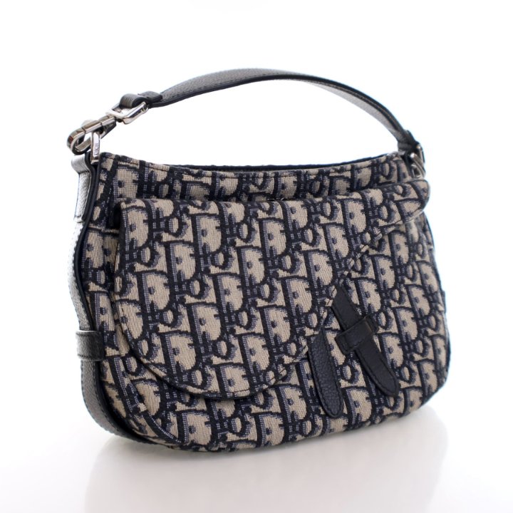 Dior Mini Oblique Canvas Soft Saddle - Luxe Bag Rental