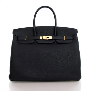 Hermes Black Togo Birkin 35