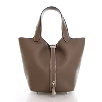 Hermes Etoupe Clemence Picotin 18