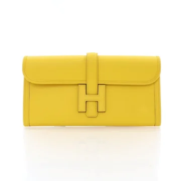 Hermes Jaune De Naples/Rose Sakura Swift Jige Elan 29
