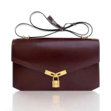 Hermes Vintage Bourgogne Box Cadena