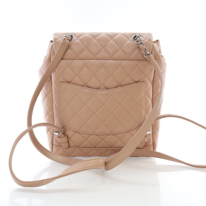 Chanel Small Beige Lambskin Urban Spirit Backpack - Luxe Du Jour display picture 3