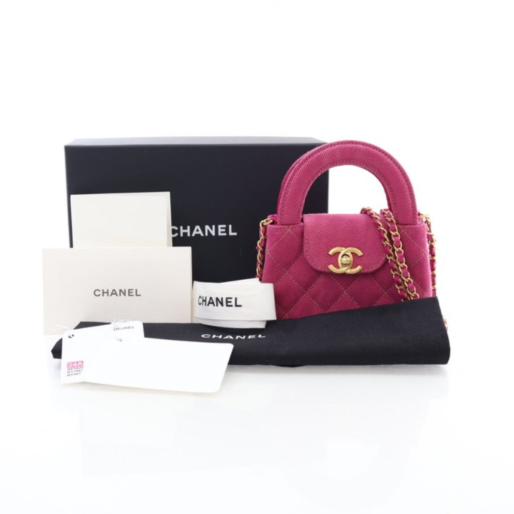 ◇PINK×CHANEL31 nano◇『CHANEL』25P ショッピング バッグ 24SS CHANEL シャネル31 ナノショッピングバッグ (CHANEL