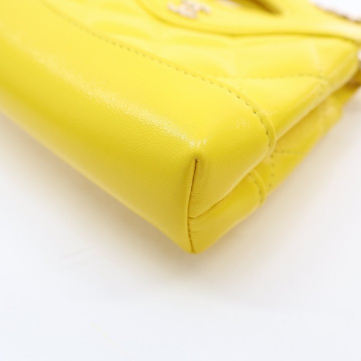 Chanel Micro Shiny Lambskin 31 Clutch - Luxe Du Jour