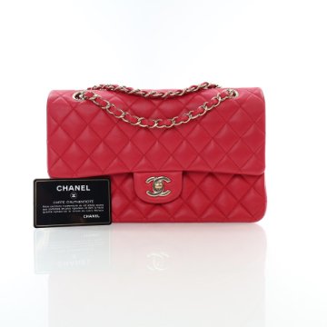 Chanel Red Caviar Classic Double Flap Bag - Luxe Du Jour
