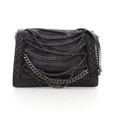 バッグ CHANEL BOYCHANEL Chanel Enchained Boy Bag 2012 Black Leather Medium Flap Bag – Luxbags