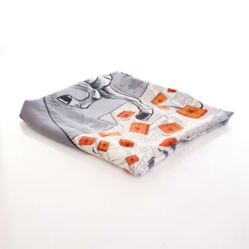 Hermes Space Shopping Au Fabuborg Silk Scarf 90