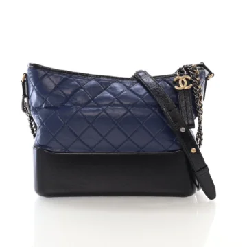 Chanel Large Bicolor Crinkled Calfskin Gabrielle Bag