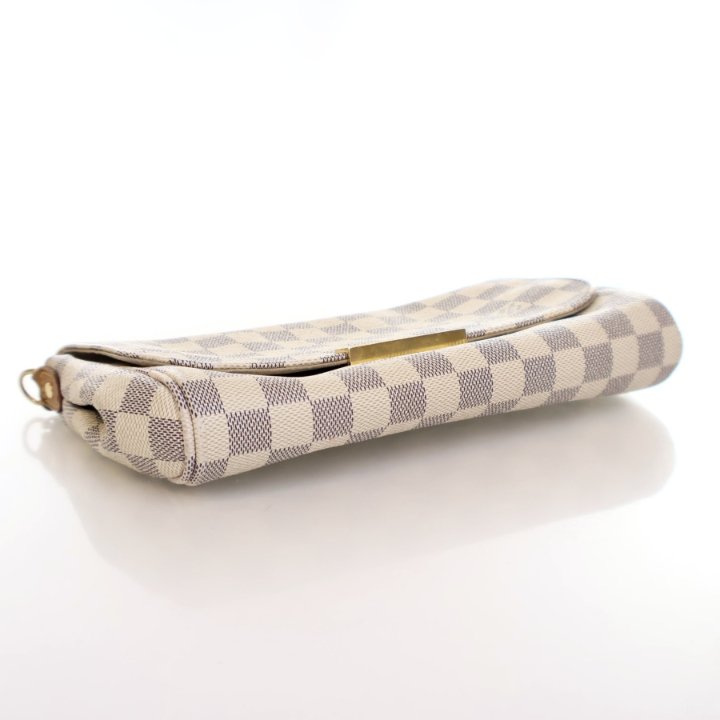 LOUIS VUITTON ルイヴィトン DAMIER AZUR Louis Vuitton Damier Azur Lymington Bag ○ Labellov ○ Buy
