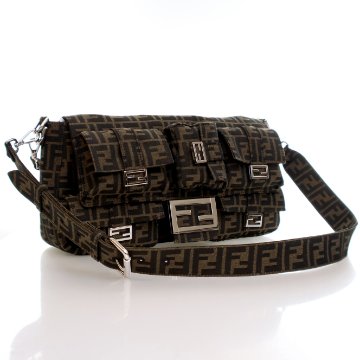 Fendi Maxi Zucca Multipocket Baguette - Luxe Du Jour