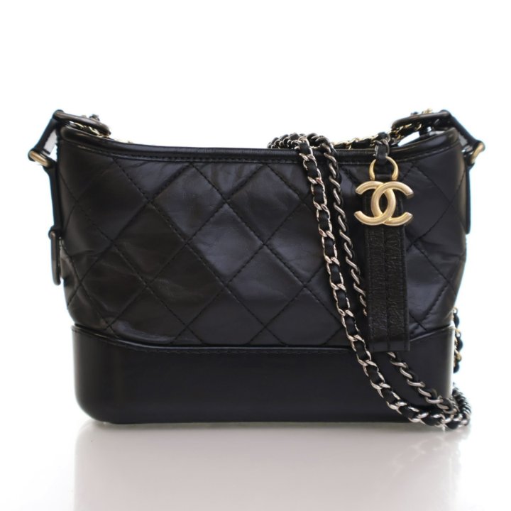 Chanel Small Black Calfskin Gabrielle Bag - Luxe Du Jour