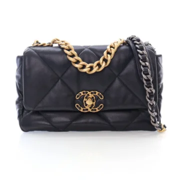 Chanel Small Lambskin 19 Flap Bag