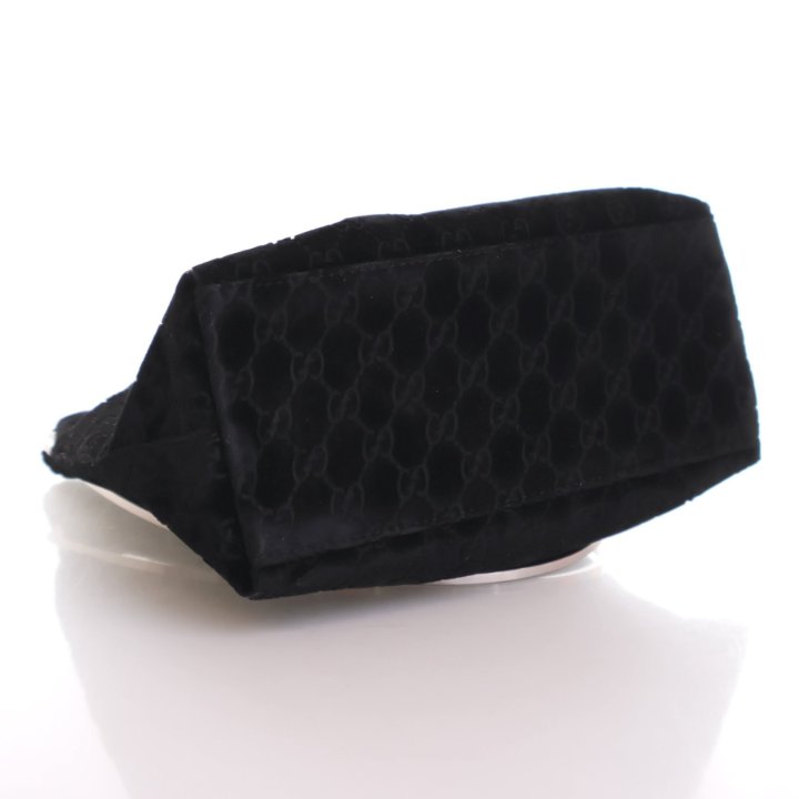 バッグ GUCCI Gucci Vintage Velour Metal Hoop Shoulder Bag - Luxe Du Jour
