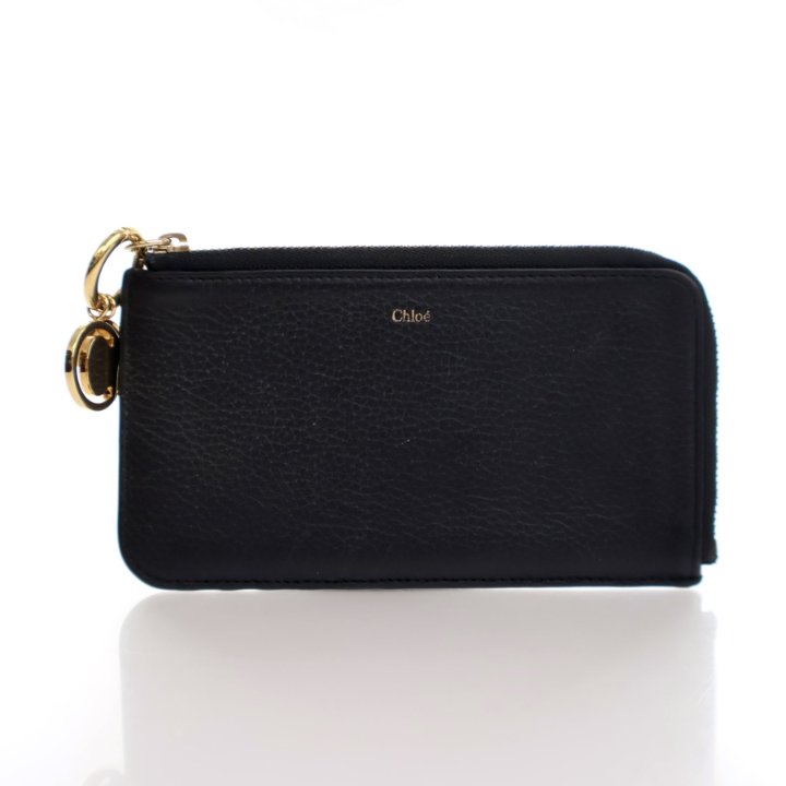 Chloe Alphabet Zip Card Holder - Luxe Du Jour