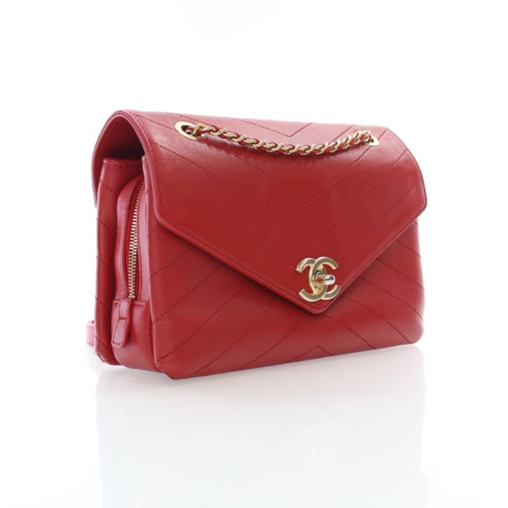 CHANEL 赤 レザー 手袋 ファー付き シャネル 手袋 レディース 手ぶくろ ファー手袋 レザー CHANEL