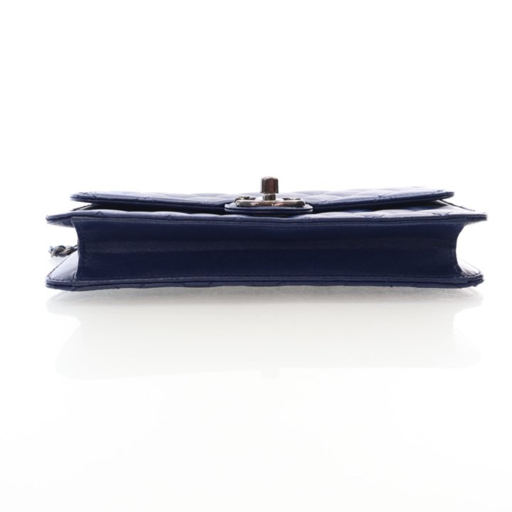 Chanel Navy Lambskin Crossing Times Flap Bag - Luxe Du Jour
