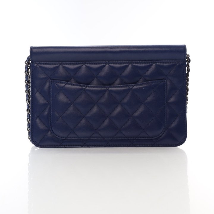 Chanel Navy Lambskin Crossing Times Flap Bag - Luxe Du Jour
