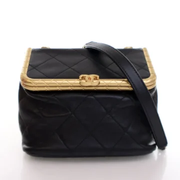 Chanel Black Lambskin My Crush Bag
