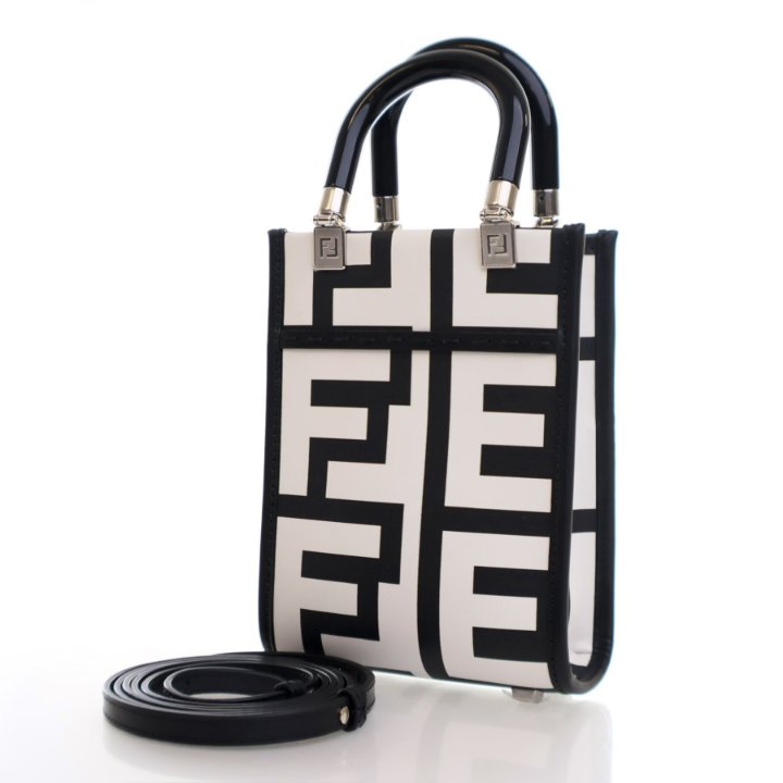 Fendi x Marc Jacobs Mini Vitello King Sunshine Shopper Tote - Luxe