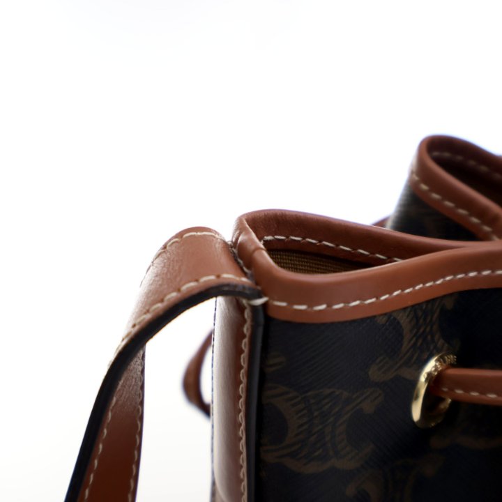 [VIPセール] CELINE セリーヌ Small Drawstring Triomphe バッグ Celine Small Triomphe Drawstring Bag - Luxe Du Jour