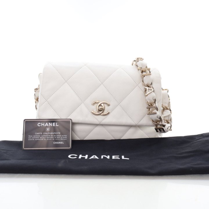 【エレガント】CHANEL 25c ショルダーバッグ ホワイト CHANEL - CHANEL シャネル クラシック チェーンクラッチ