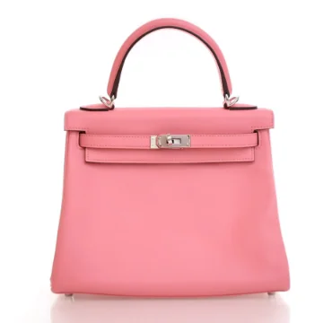 Hermes Rose D'ete Swift Kelly 25