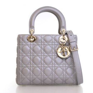 Dior Medium Lambskin Lady Dior